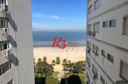 Apartamento com 2 dormitórios à venda, 148 m² por R$ 944.000,00 - Gonzaga - Santos/SP
