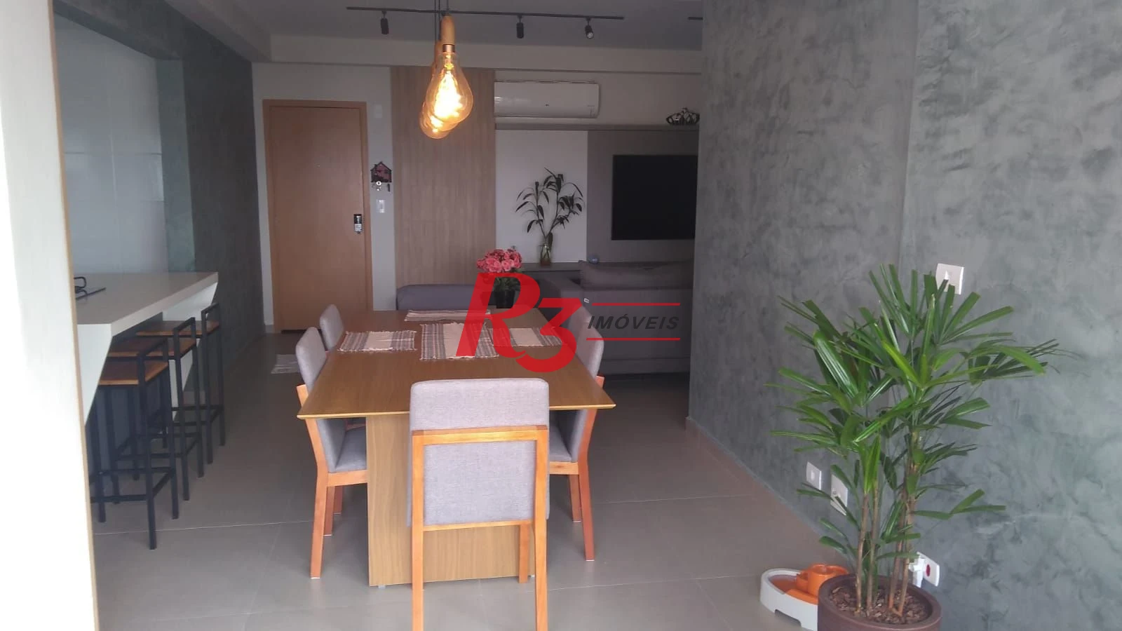 Apartamento à venda, 117 m² por R$ 1.277.000,00 - Boqueirão - Praia Grande/SP