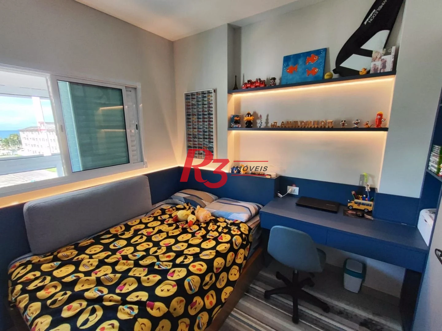 Apartamento à venda, 117 m² por R$ 1.277.000,00 - Boqueirão - Praia Grande/SP