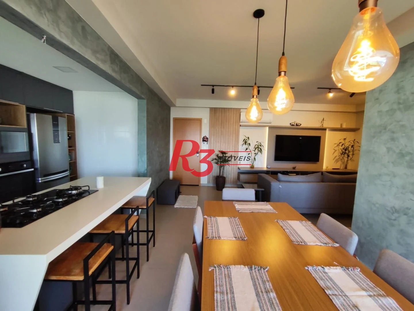 Apartamento à venda, 117 m² por R$ 1.277.000,00 - Boqueirão - Praia Grande/SP