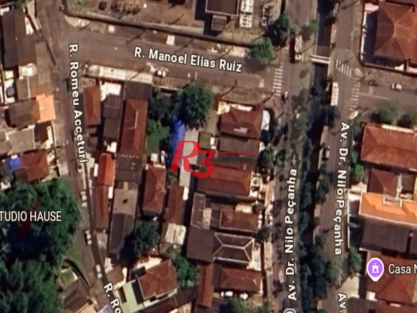 Terreno para alugar, 591 m² por R$ 8.500,00/mês - Marapé - Santos/SP