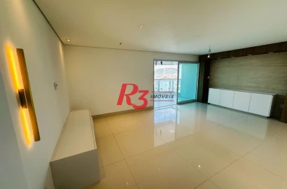 Apartamento para alugar, 166 m² por R$ 18.400,00/mês - Ponta da Praia - Santos/SP