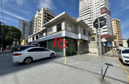 Sobrado com 3 dormitórios para alugar, 170 m² por R$ 16.050,00/mês - Gonzaga - Santos/SP