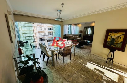 Apartamento à venda, 184 m² por R$ 980.000,00 - Ponta da Praia - Santos/SP
