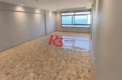 Apartamento com 3 dormitórios, 190 m² - venda por R$ 2.360.000,00 ou aluguel por R$ 11.000,00/mês - Aparecida - Santos/SP