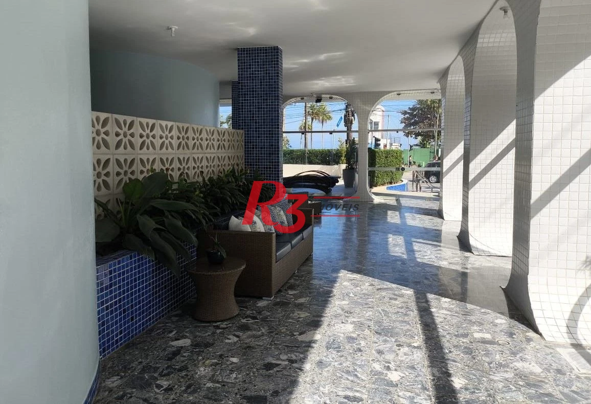 Apartamento com 3 dormitórios, 190 m² - venda por R$ 2.360.000,00 ou aluguel por R$ 11.000,00/mês - Aparecida - Santos/SP