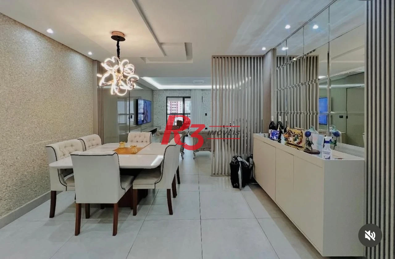 Apartamento à venda, 145 m² por R$ 1.545.000,00 - Vila Guilhermina - Praia Grande/SP