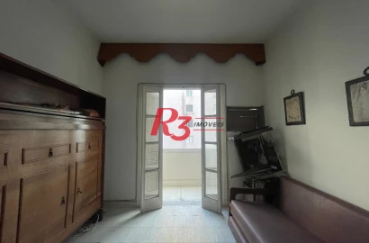 Kitnet à venda, 38 m² por R$ 330.000,00 - Boqueirão - Santos/SP