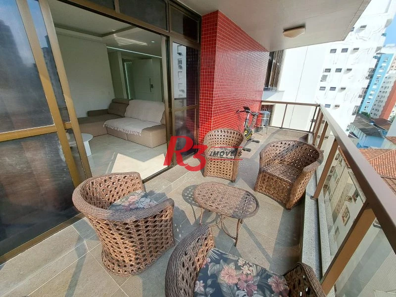 Apartamento à venda, 183 m² por R$ 1.700.000,00 - Pompéia - Santos/SP