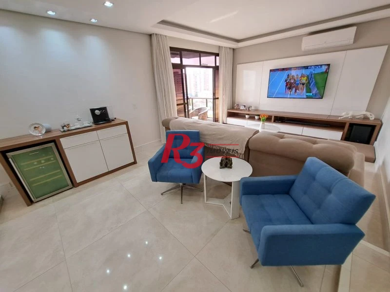Apartamento à venda, 183 m² por R$ 1.700.000,00 - Pompéia - Santos/SP