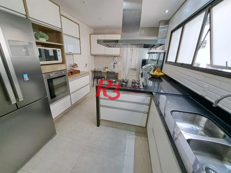 Apartamento à venda, 183 m² por R$ 1.700.000,00 - Pompéia - Santos/SP