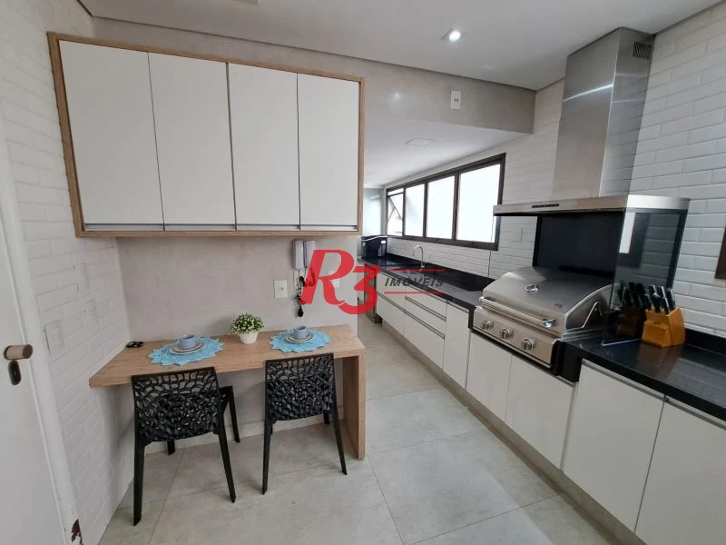 Apartamento à venda, 183 m² por R$ 1.700.000,00 - Pompéia - Santos/SP
