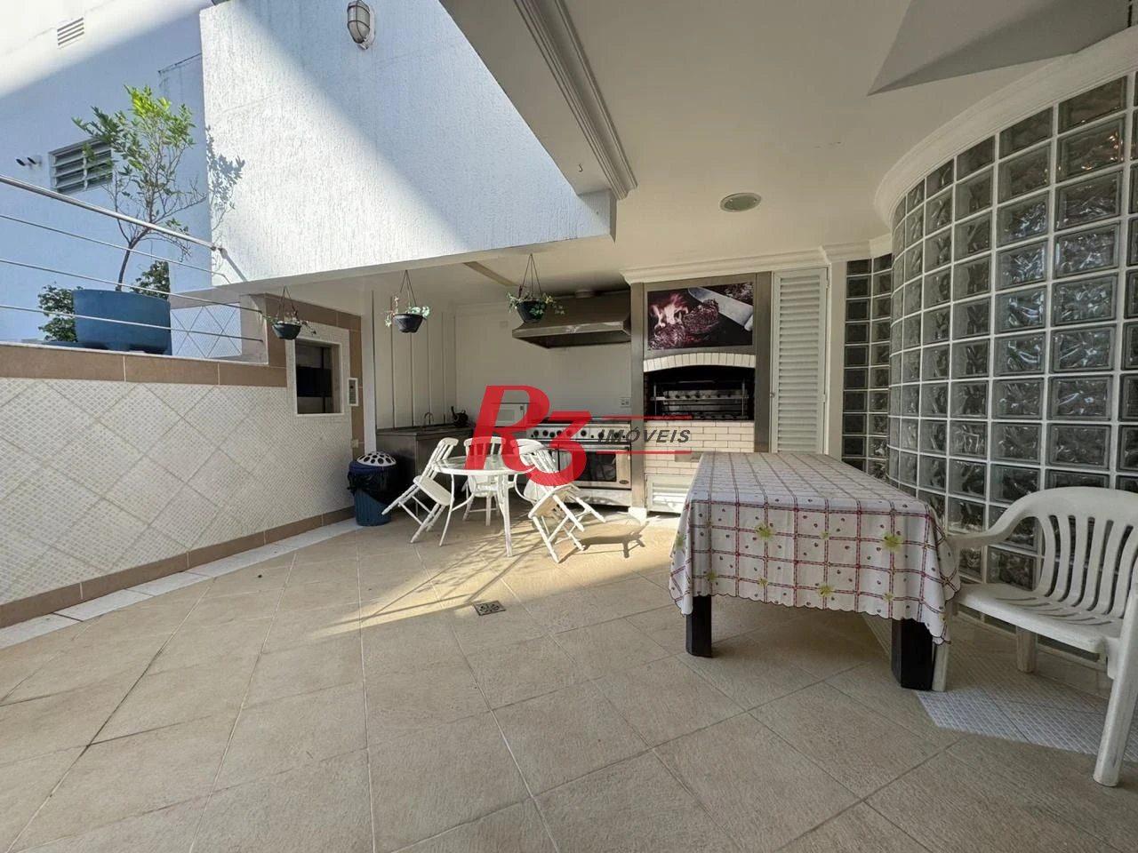 Cobertura com 4 dormitórios para alugar, 746 m² por R$ 20.000,01/mês - Gonzaga - Santos/SP