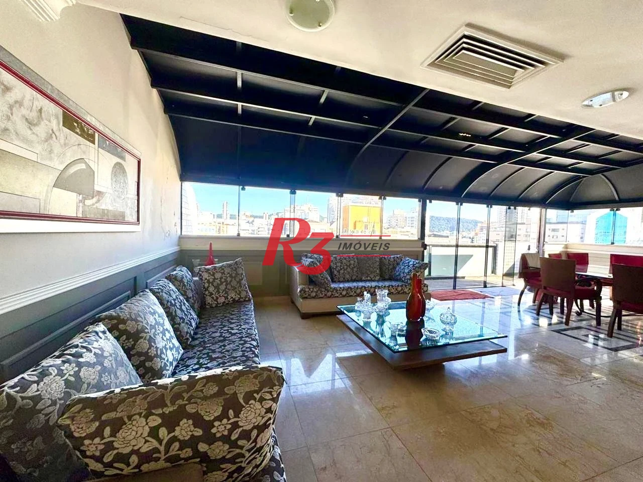 Cobertura com 4 dormitórios para alugar, 746 m² por R$ 20.000,01/mês - Gonzaga - Santos/SP