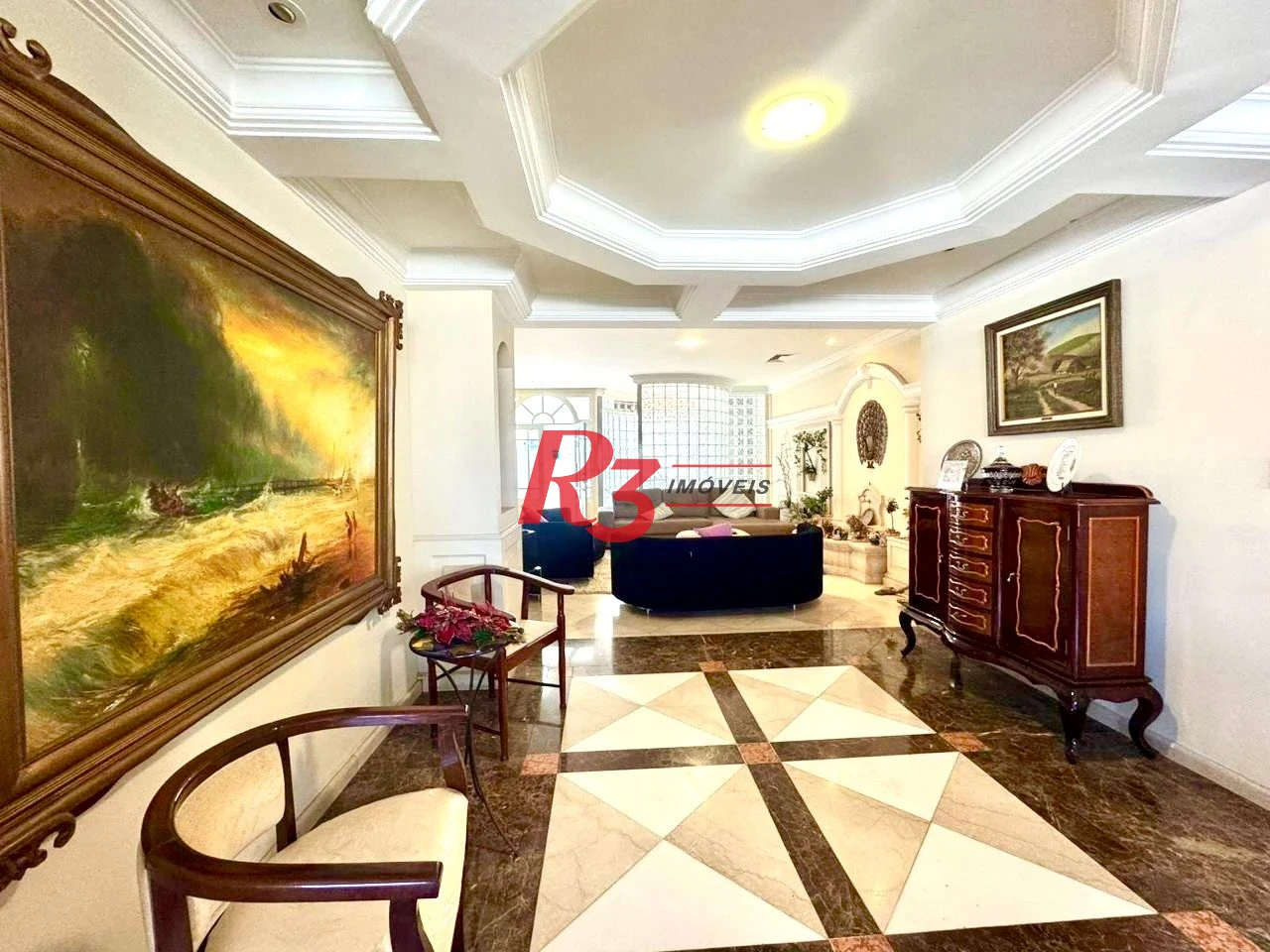 Cobertura com 4 dormitórios para alugar, 746 m² por R$ 20.000,01/mês - Gonzaga - Santos/SP