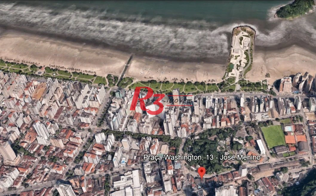Apartamento à venda, 39 m² por R$ 428.000,00 - José Menino - Santos/SP