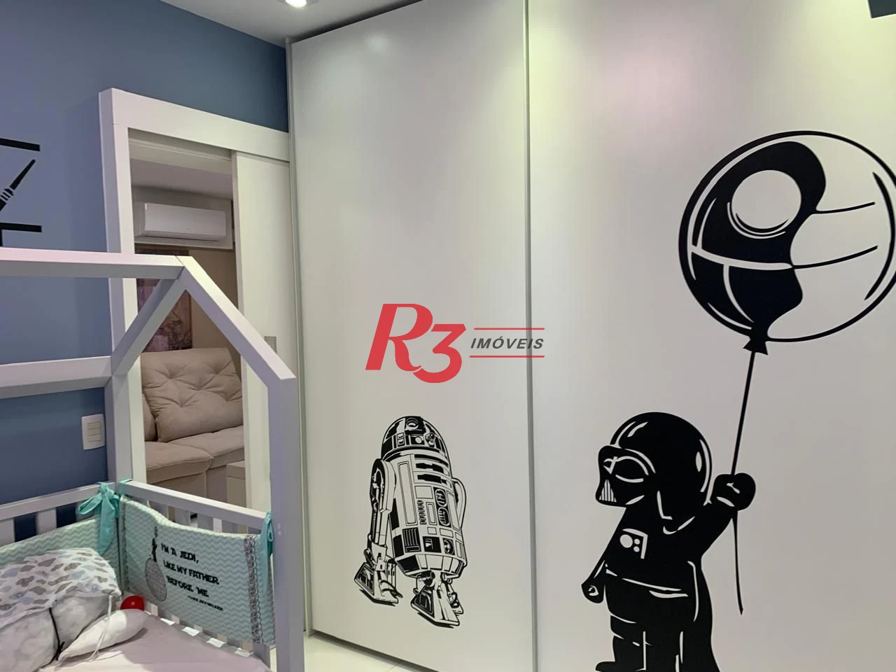 Apartamento para alugar, 180 m² por R$ 22.900,00/mês - Gonzaga - Santos/SP