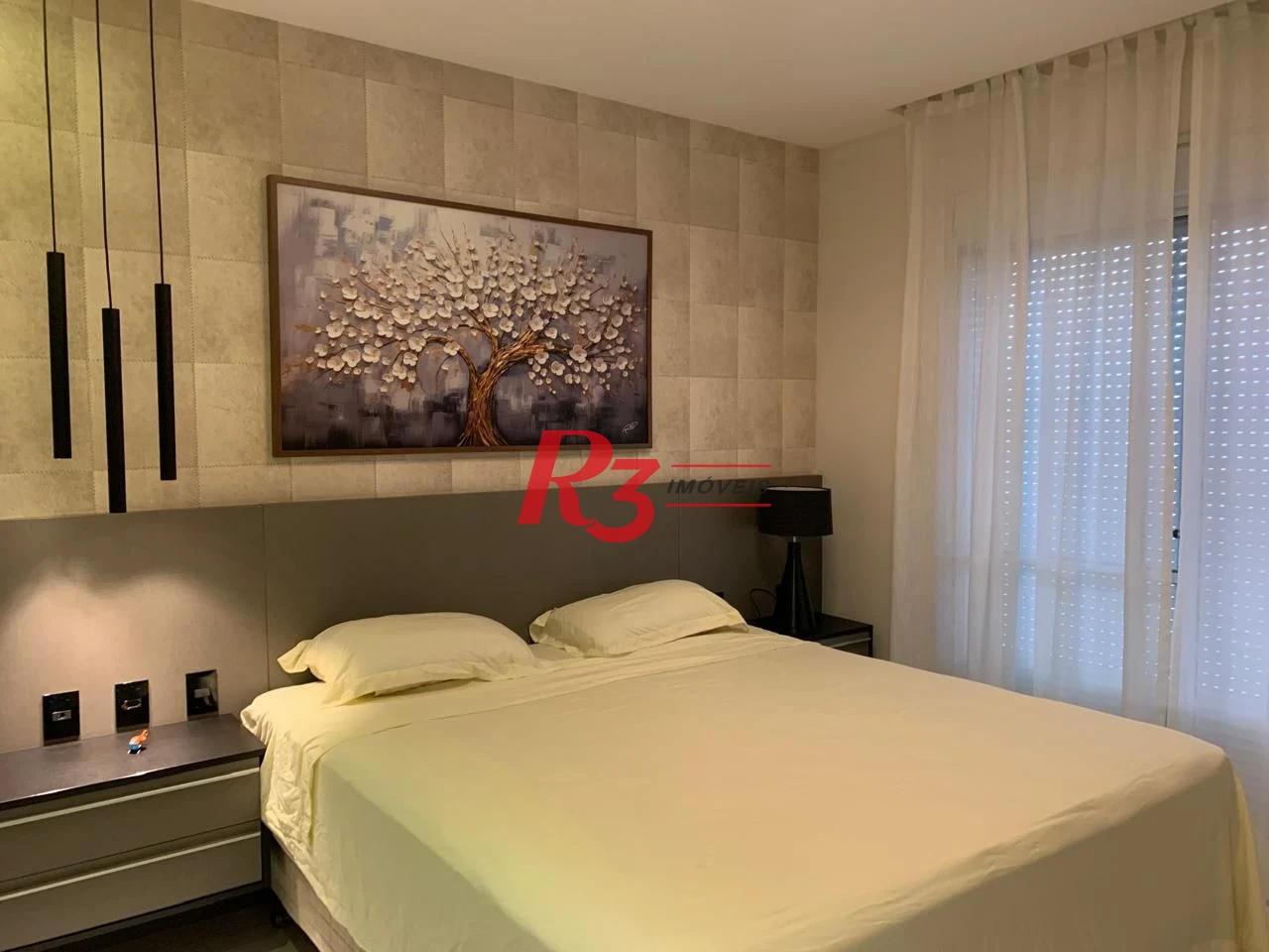 Apartamento para alugar, 180 m² por R$ 22.900,00/mês - Gonzaga - Santos/SP