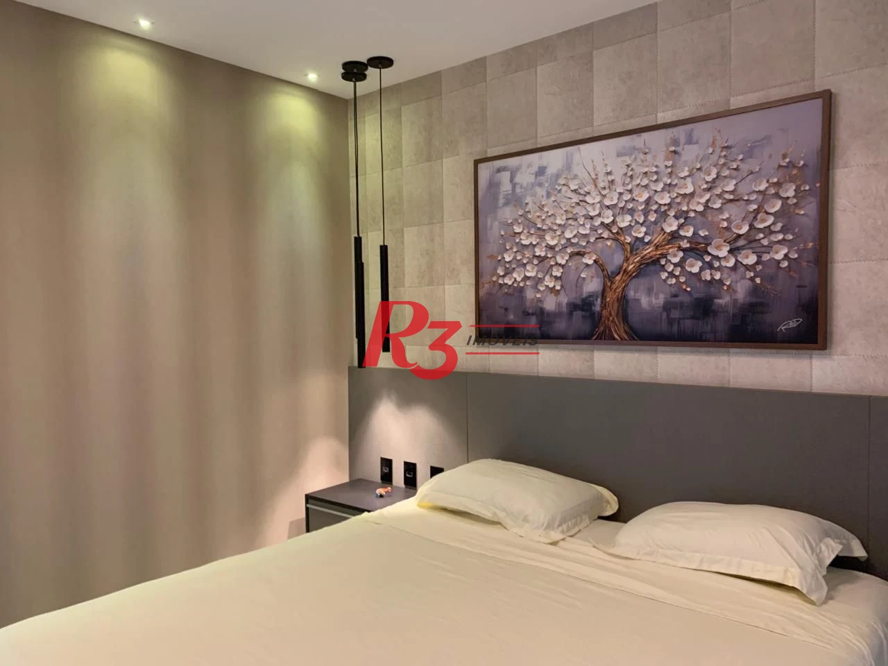 Apartamento para alugar, 180 m² por R$ 22.900,00/mês - Gonzaga - Santos/SP