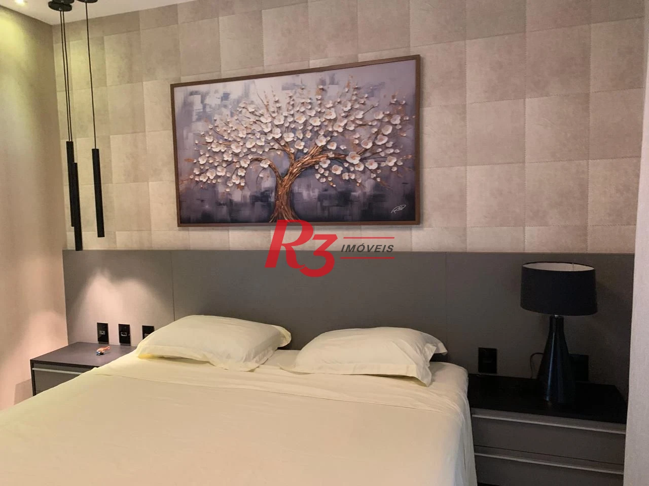 Apartamento para alugar, 180 m² por R$ 22.900,00/mês - Gonzaga - Santos/SP