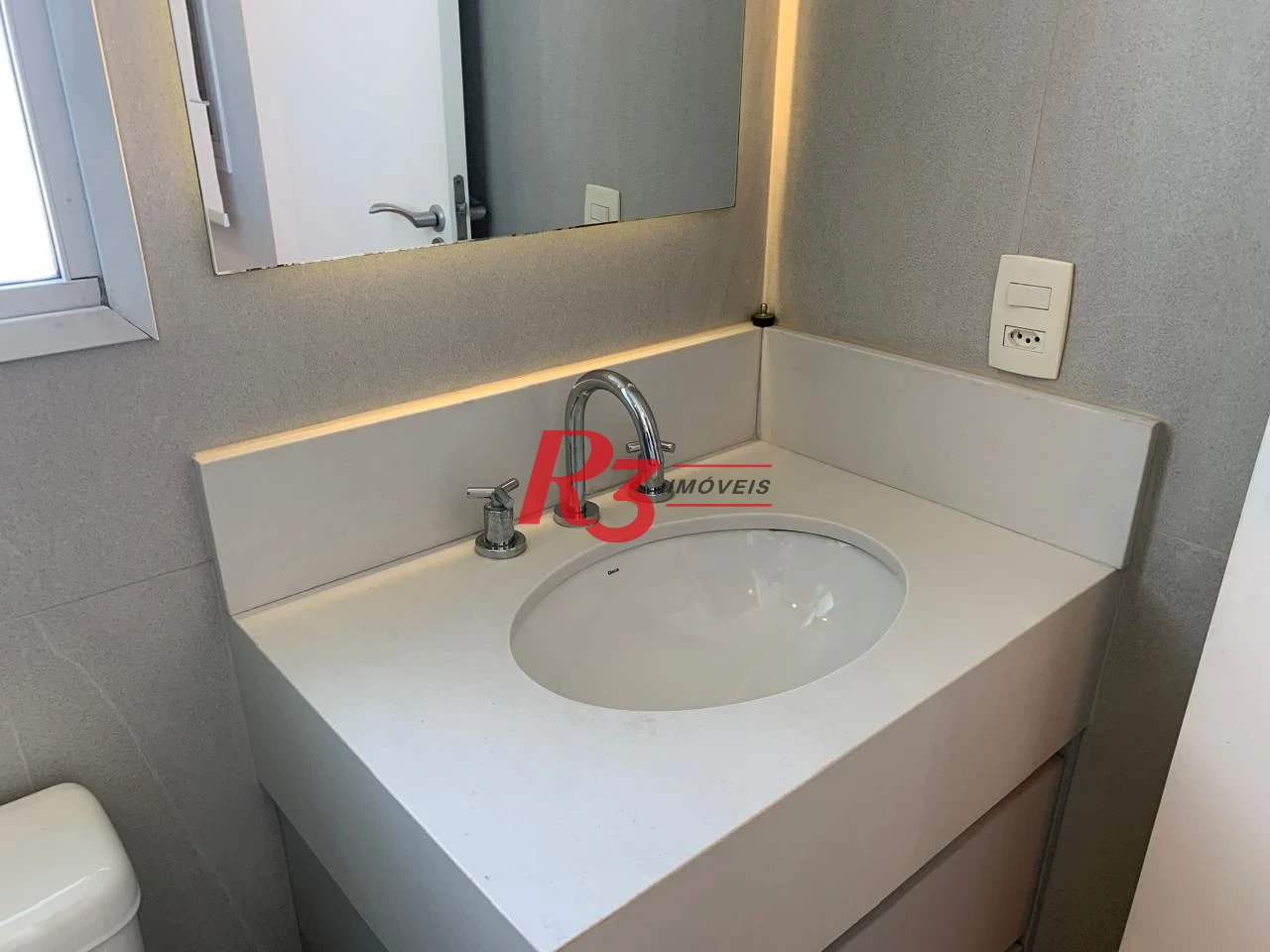 Apartamento para alugar, 180 m² por R$ 22.900,00/mês - Gonzaga - Santos/SP