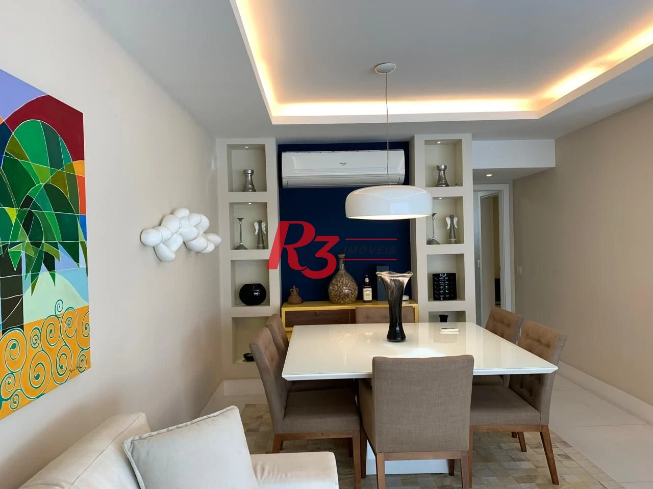 Apartamento para alugar, 180 m² por R$ 22.900,00/mês - Gonzaga - Santos/SP