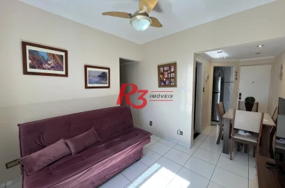 Apartamento à venda, 44 m² por R$ 312.000,00 - José Menino - Santos/SP