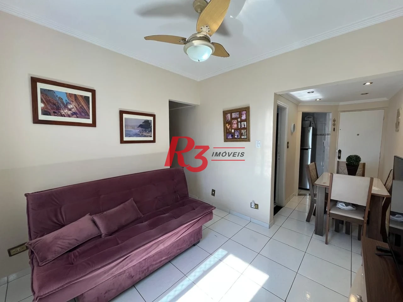 Apartamento à venda, 44 m² por R$ 312.000,00 - José Menino - Santos/SP