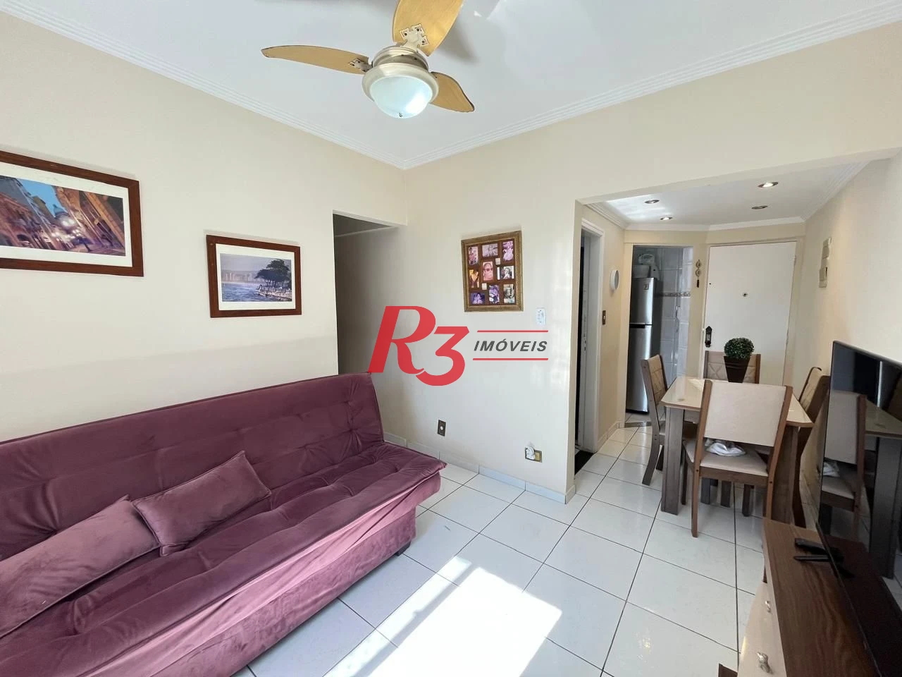 Apartamento à venda, 44 m² por R$ 312.000,00 - José Menino - Santos/SP
