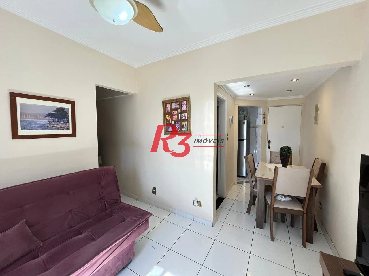 Apartamento à venda, 44 m² por R$ 312.000,00 - José Menino - Santos/SP