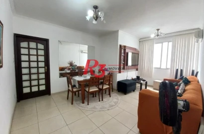 Apartamento à venda, 85 m² por R$ 550.000,00 - Embaré - Santos/SP