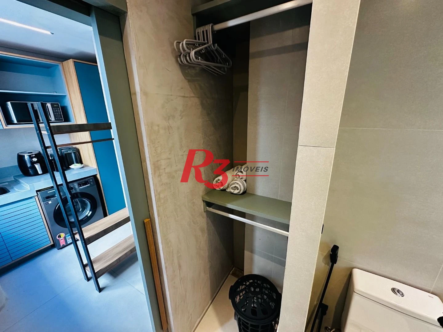 Studio para alugar, 35 m² por R$ 4.500,00/mês - Ponta da Praia - Santos/SP