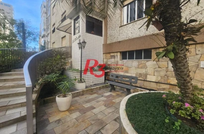 Apartamento com 1 dormitório à venda, 38 m² por R$ 320.000,00 - Boqueirão - Santos/SP