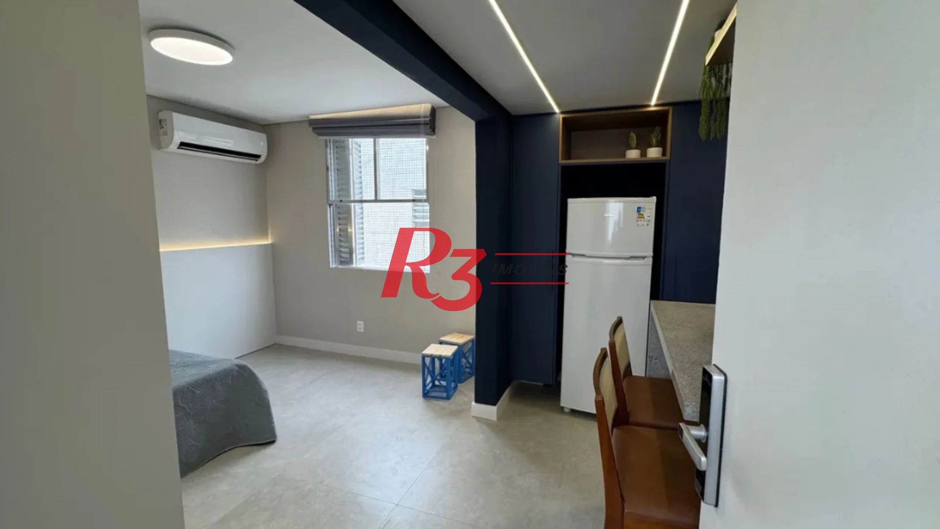 Apartamento à venda, 28 m² por R$ 490.000,00 - José Menino - Santos/SP