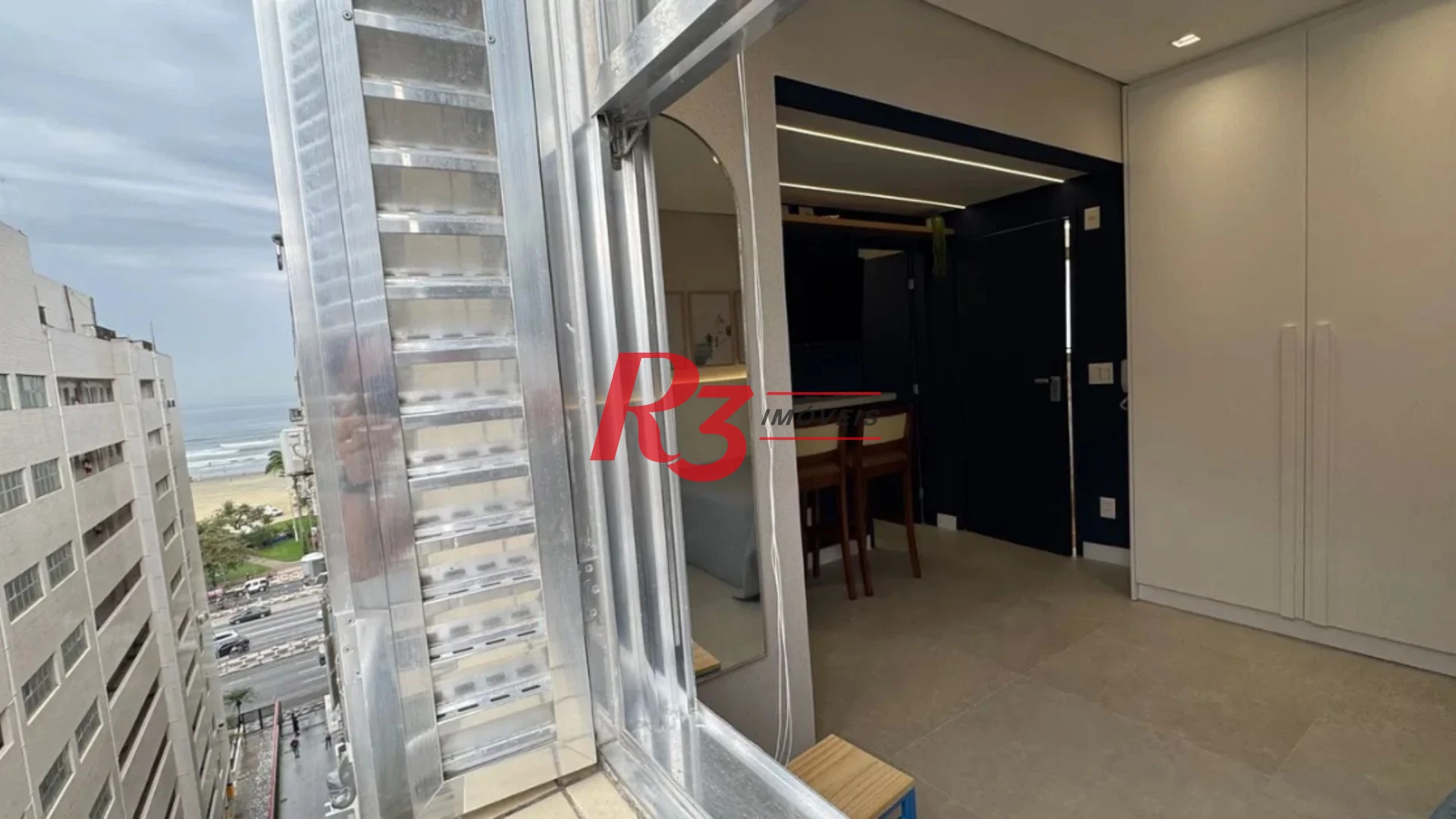 Apartamento à venda, 28 m² por R$ 490.000,00 - José Menino - Santos/SP
