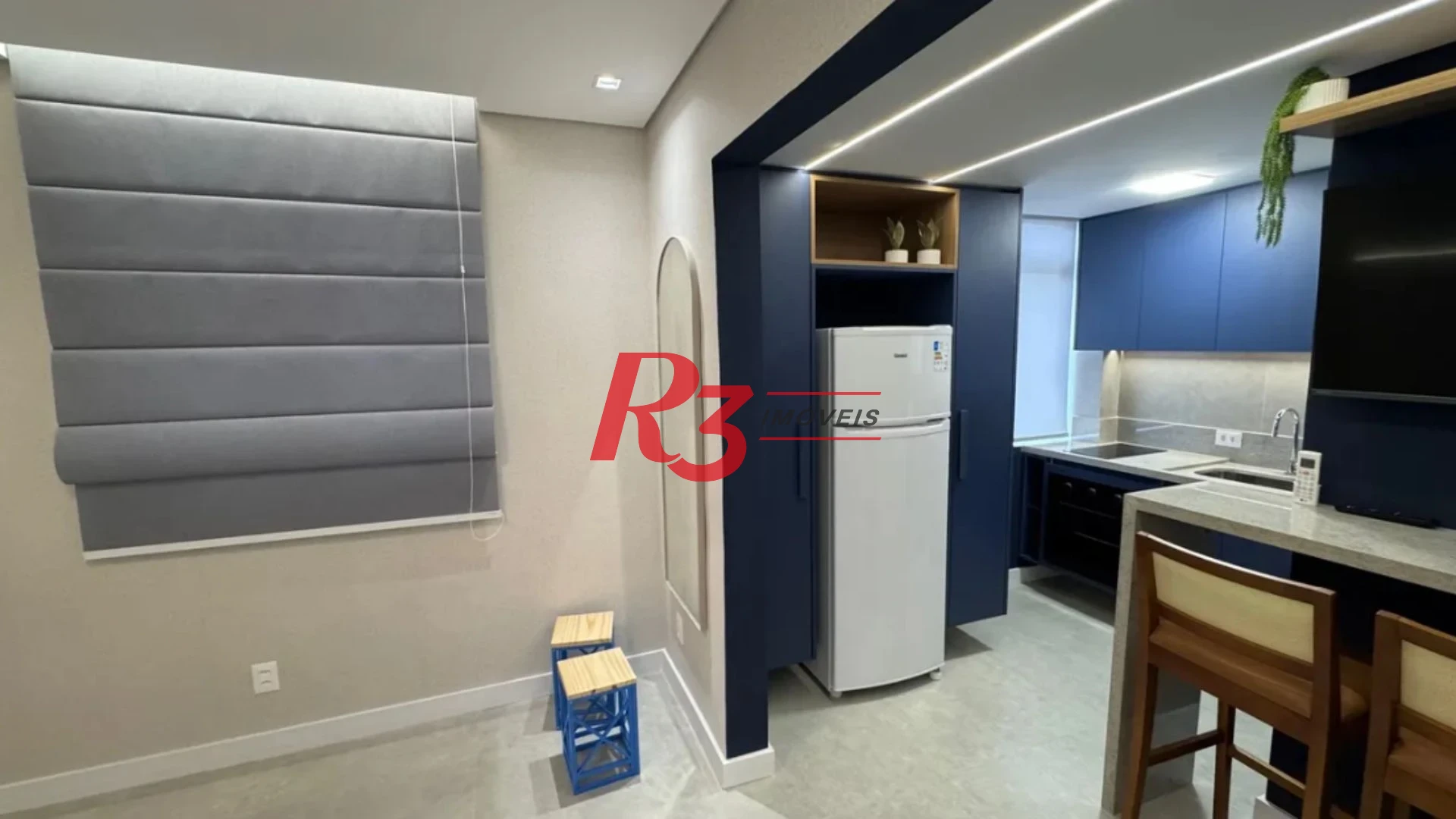 Apartamento à venda, 28 m² por R$ 490.000,00 - José Menino - Santos/SP
