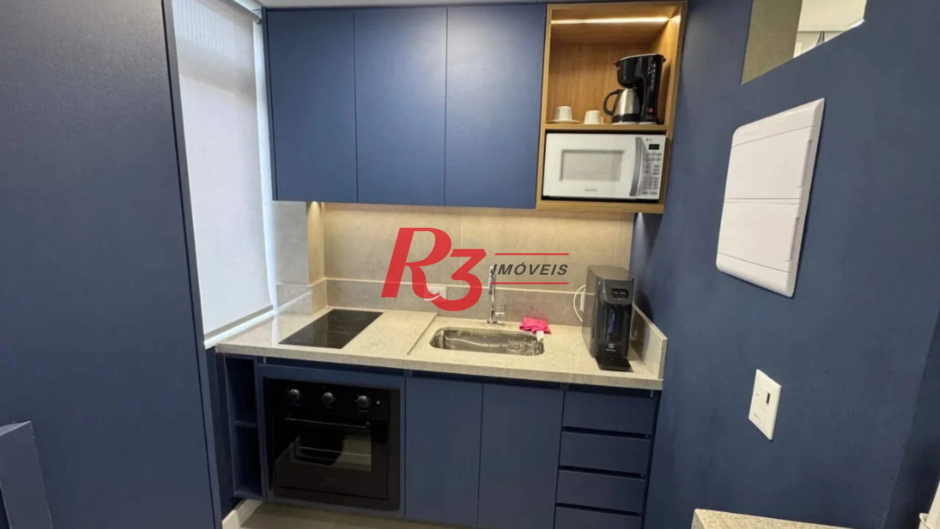 Apartamento à venda, 28 m² por R$ 490.000,00 - José Menino - Santos/SP