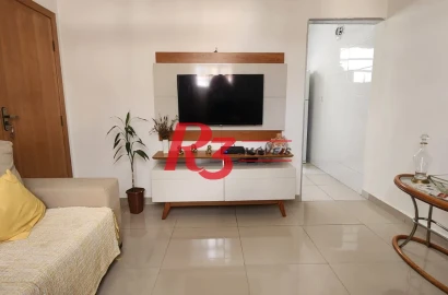 Apartamento à venda, 74 m² por R$ 370.000,00 - Embaré - Santos/SP