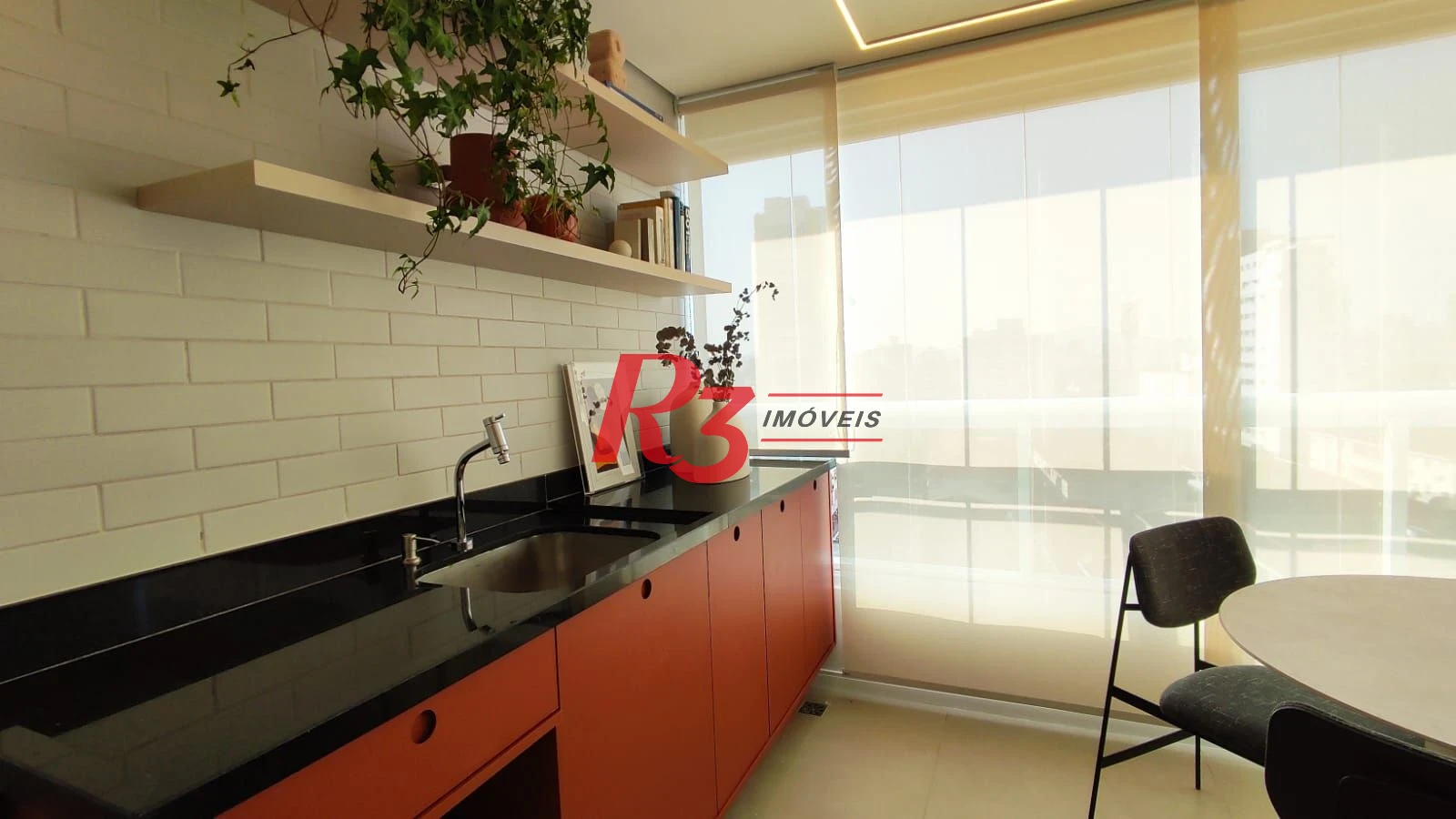 Apartamento com 1 dormitório à venda, 60 m² por R$ 1.000.000,00 - Boqueirão - Santos/SP