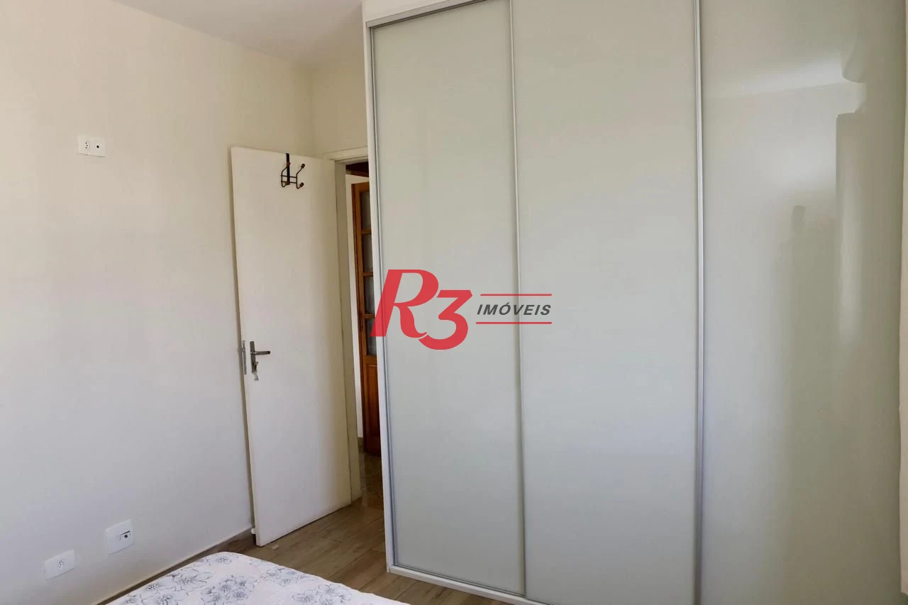 Apartamento com 2 dormitórios à venda, 62 m² por R$ 490.000,00 - Aparecida - Santos/SP