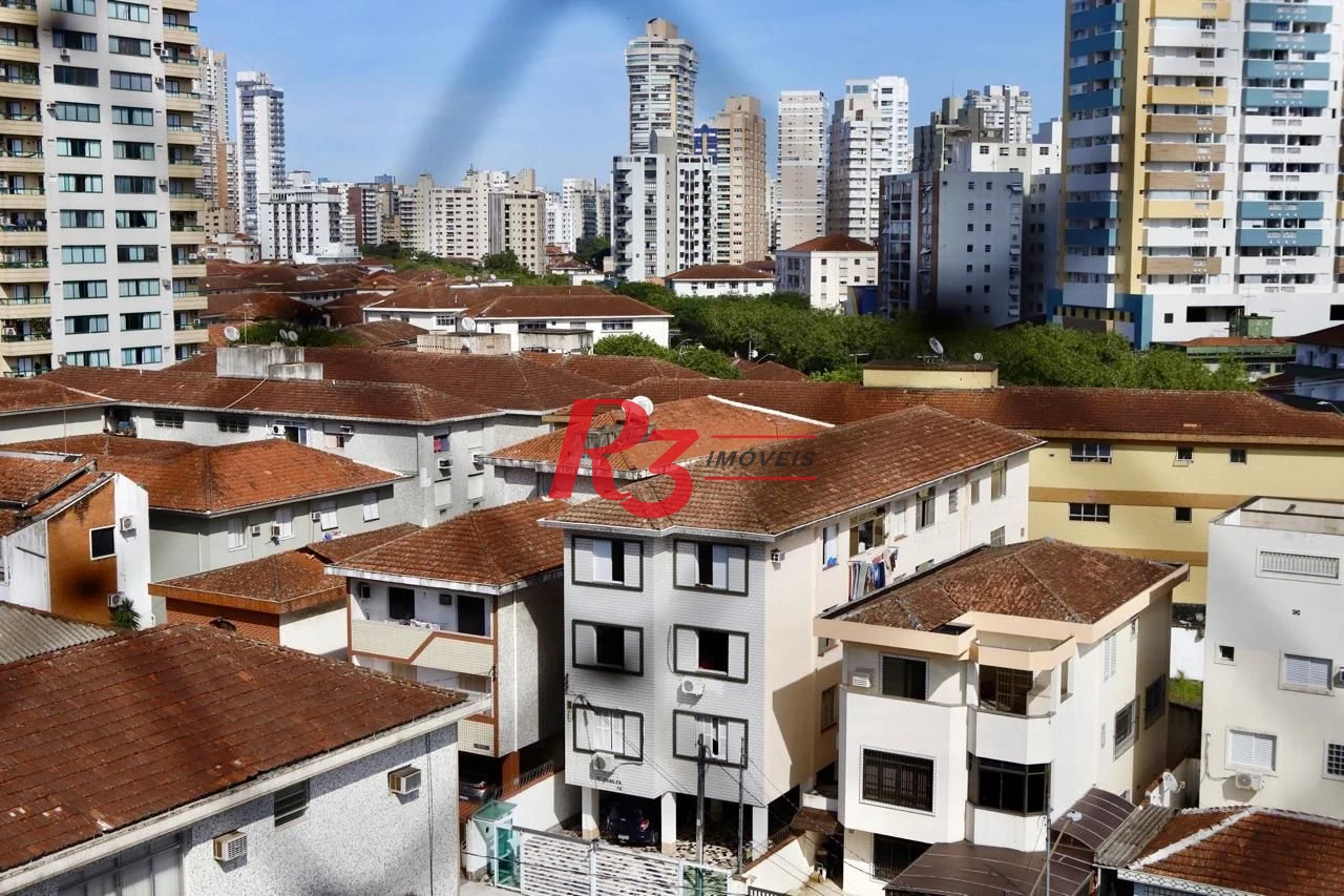 Apartamento com 2 dormitórios à venda, 62 m² por R$ 490.000,00 - Aparecida - Santos/SP