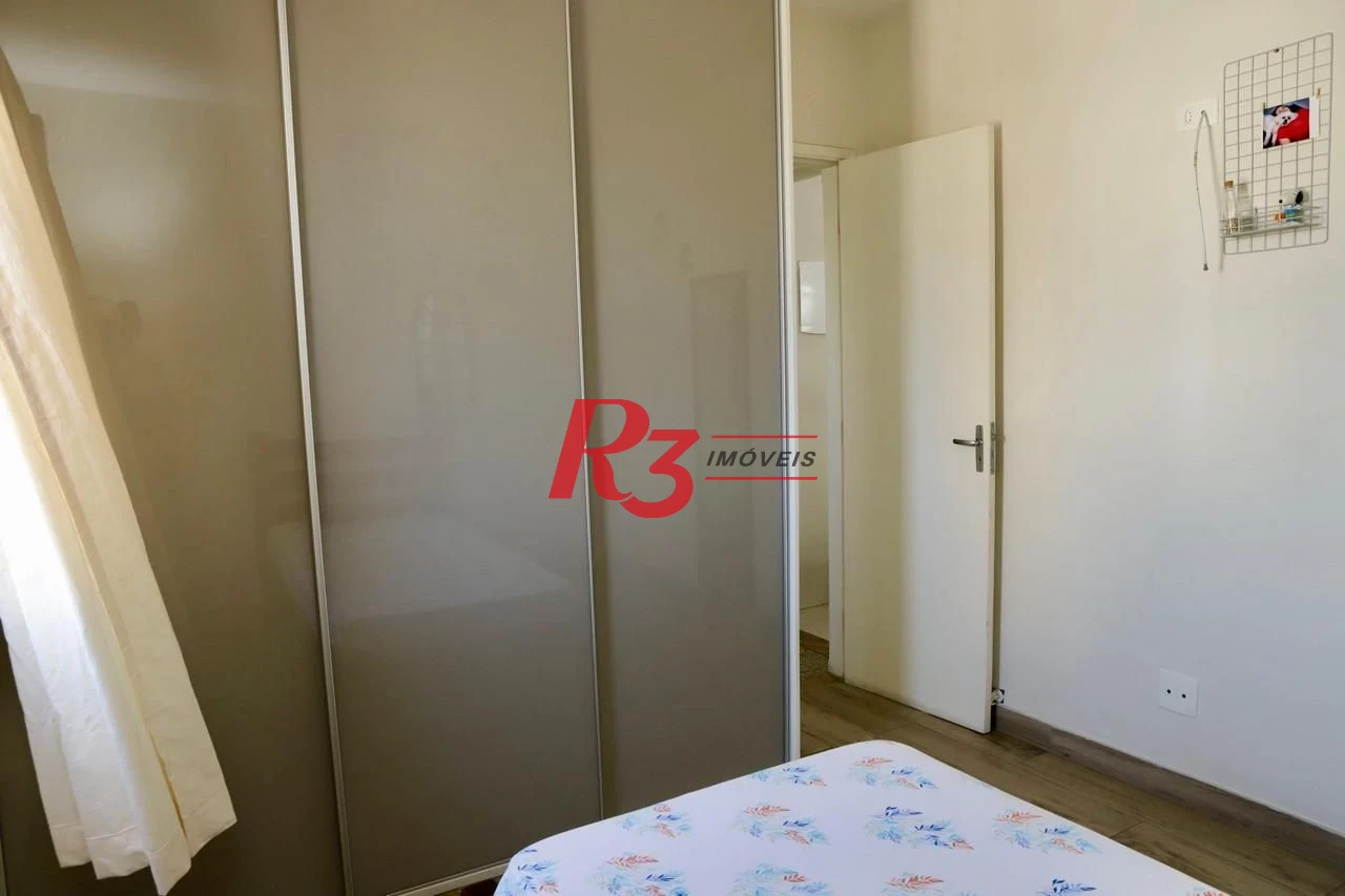 Apartamento com 2 dormitórios à venda, 62 m² por R$ 490.000,00 - Aparecida - Santos/SP