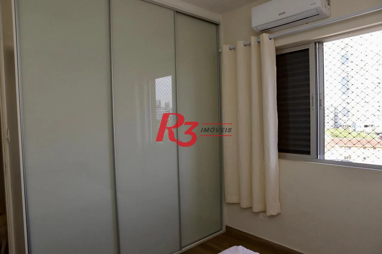 Apartamento com 2 dormitórios à venda, 62 m² por R$ 490.000,00 - Aparecida - Santos/SP