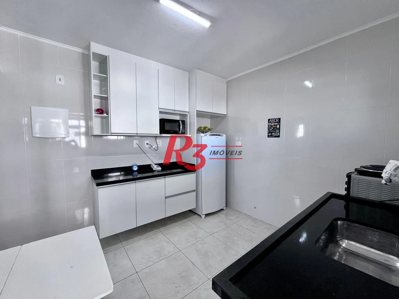 Apartamento com 2 dormitórios à venda, 62 m² por R$ 490.000,00 - Aparecida - Santos/SP