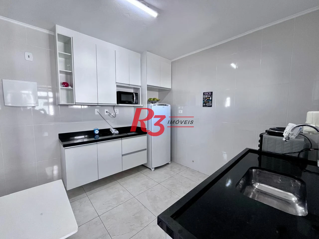 Apartamento com 2 dormitórios à venda, 62 m² por R$ 490.000,00 - Aparecida - Santos/SP