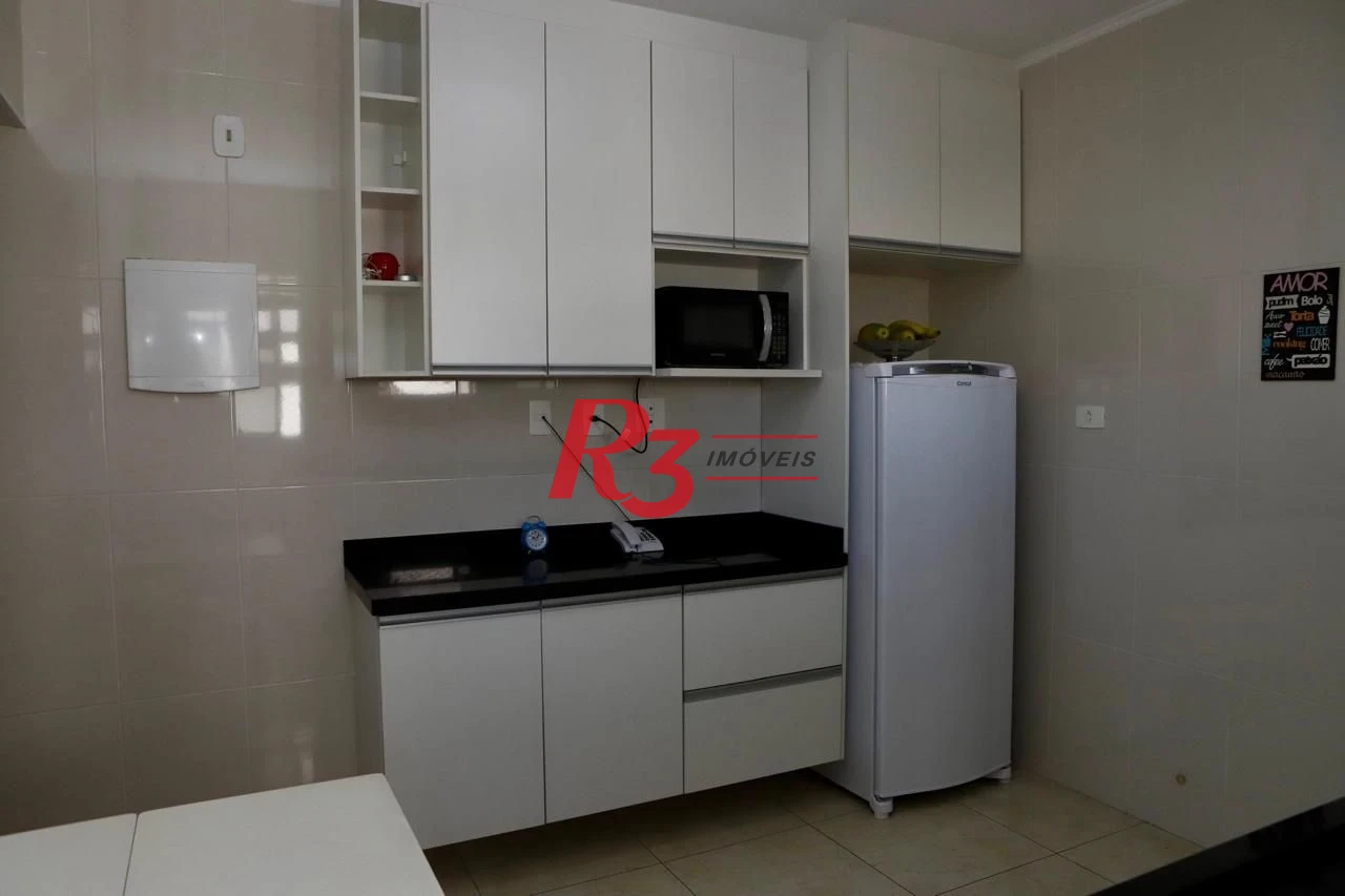 Apartamento com 2 dormitórios à venda, 62 m² por R$ 490.000,00 - Aparecida - Santos/SP