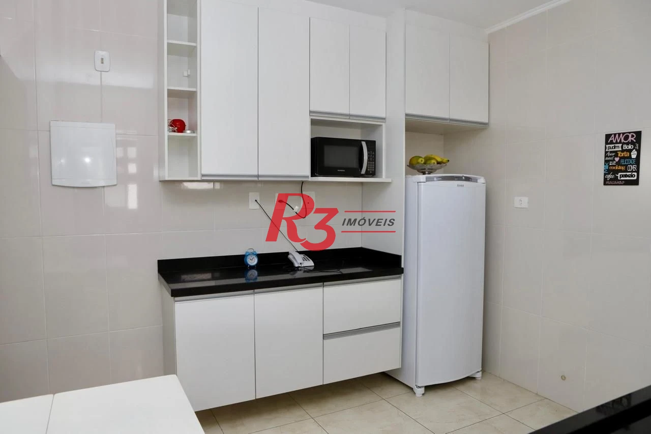 Apartamento com 2 dormitórios à venda, 62 m² por R$ 490.000,00 - Aparecida - Santos/SP