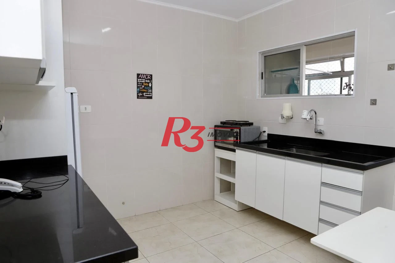 Apartamento com 2 dormitórios à venda, 62 m² por R$ 490.000,00 - Aparecida - Santos/SP