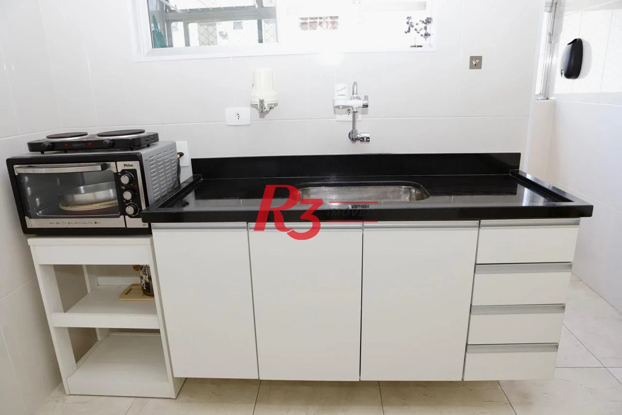 Apartamento com 2 dormitórios à venda, 62 m² por R$ 490.000,00 - Aparecida - Santos/SP