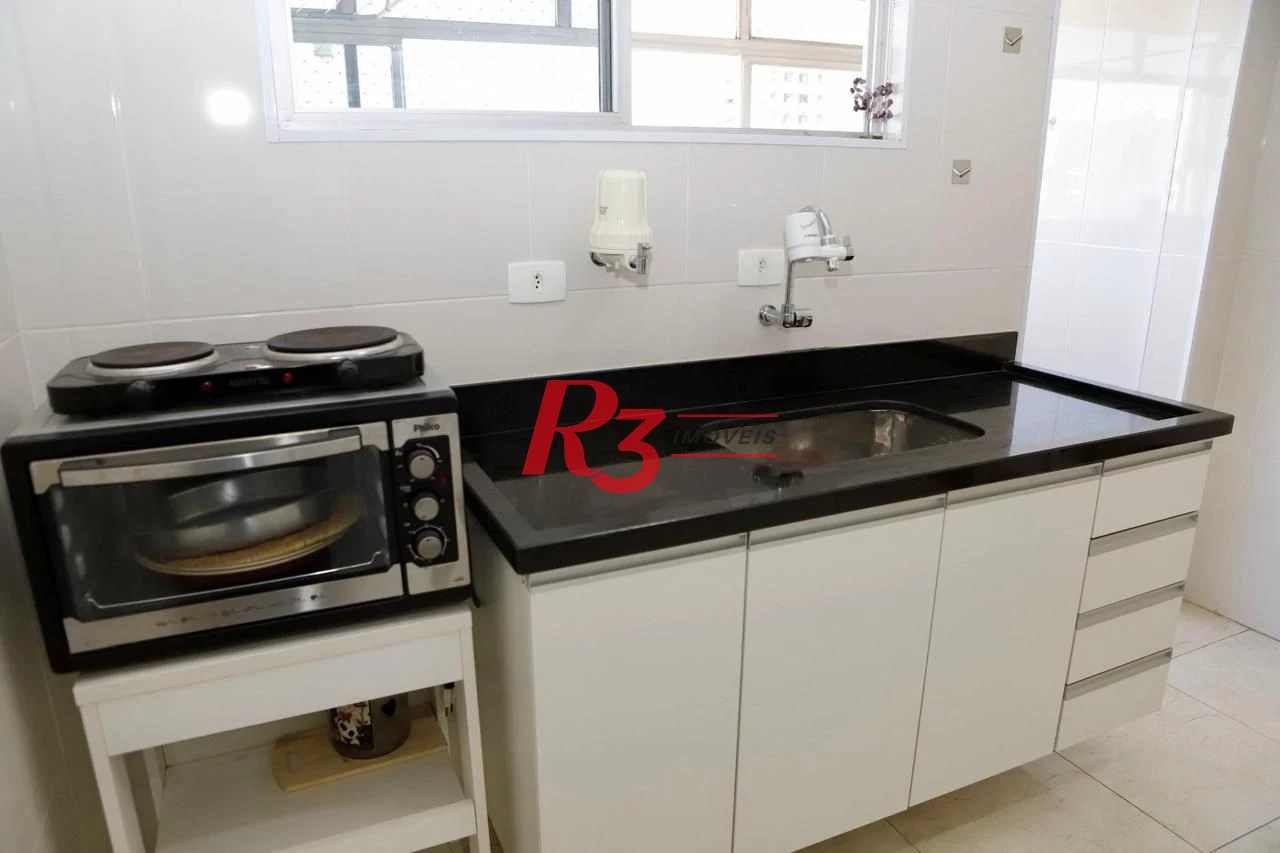 Apartamento com 2 dormitórios à venda, 62 m² por R$ 490.000,00 - Aparecida - Santos/SP